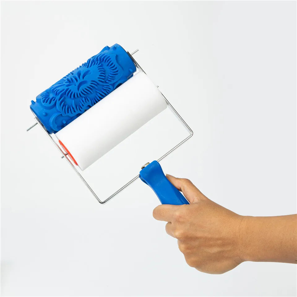 3D Patroon Verfroller Borstel Set