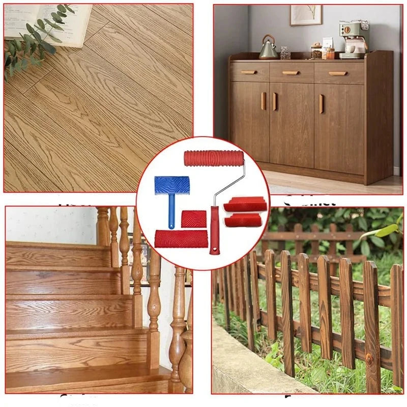 Houtnerf Schildergereedschap Set