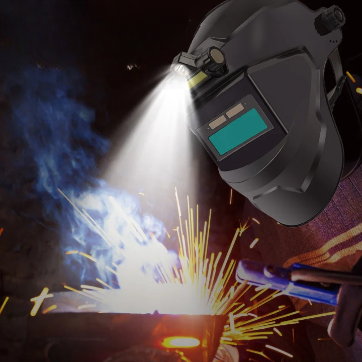 Zonne Automatische Dimming Lashelm