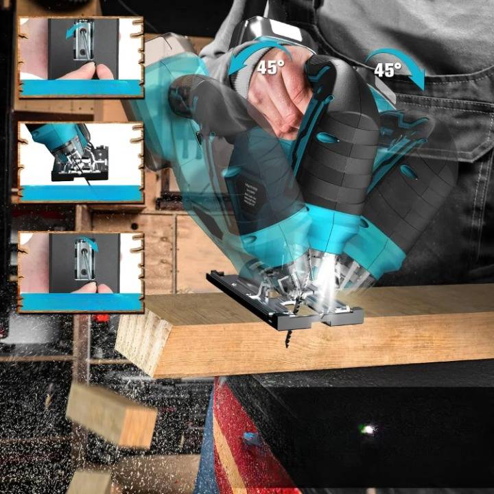 21V Snoerloze Decoupeerzaag