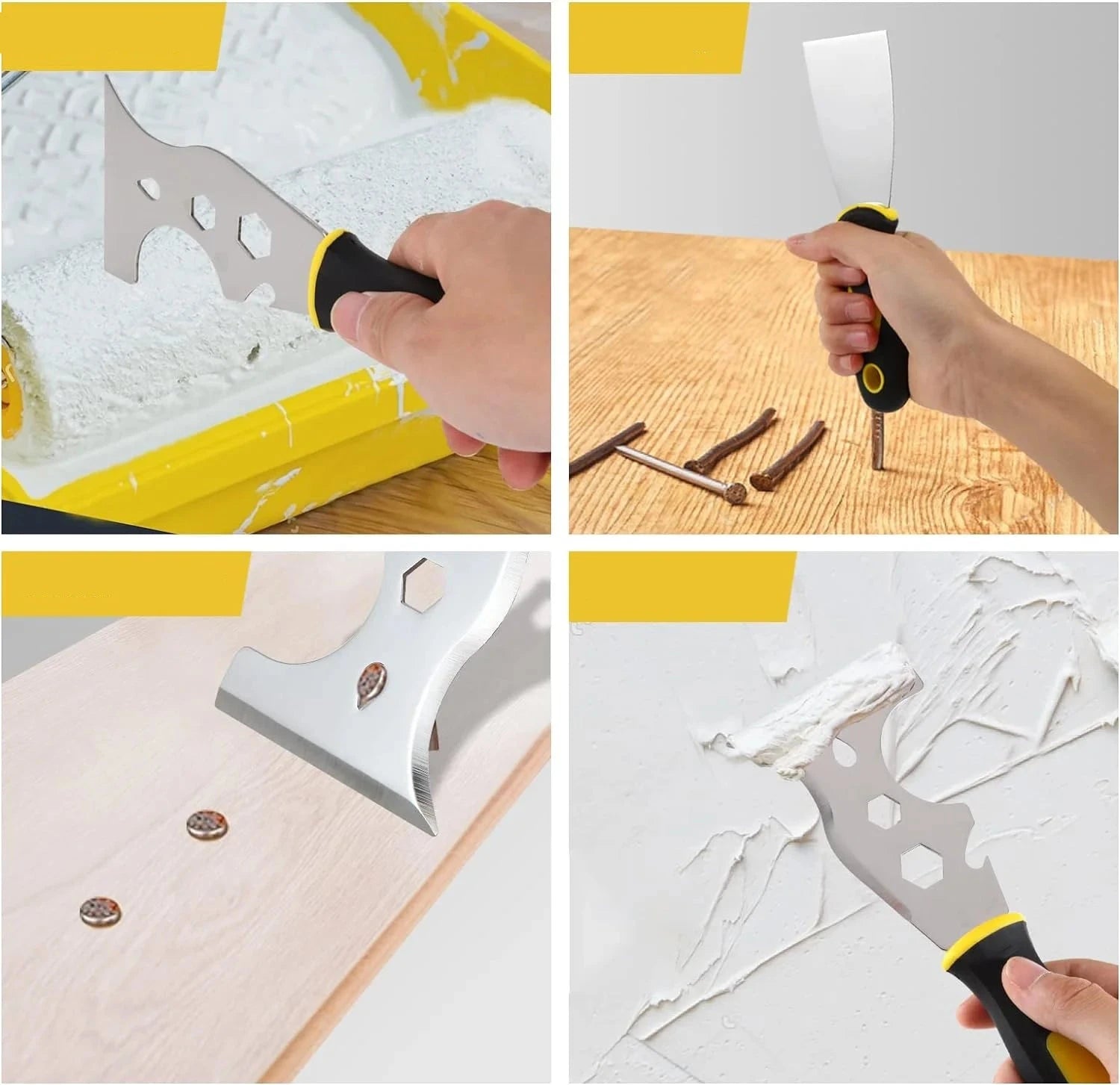 15-in-1 Multifunctionele Plamuurmes Set