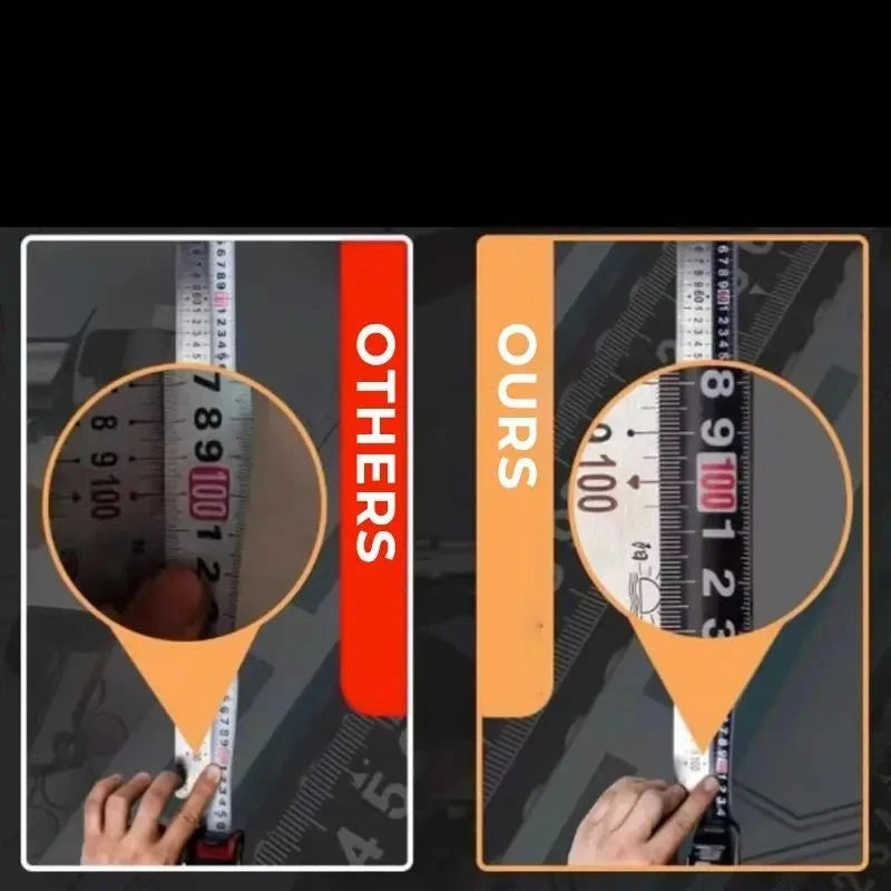 Fluorescerende Stalen Rolmaat