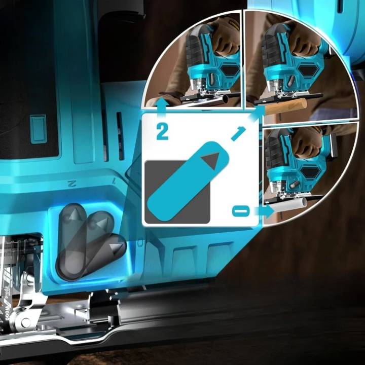 21V Snoerloze Decoupeerzaag