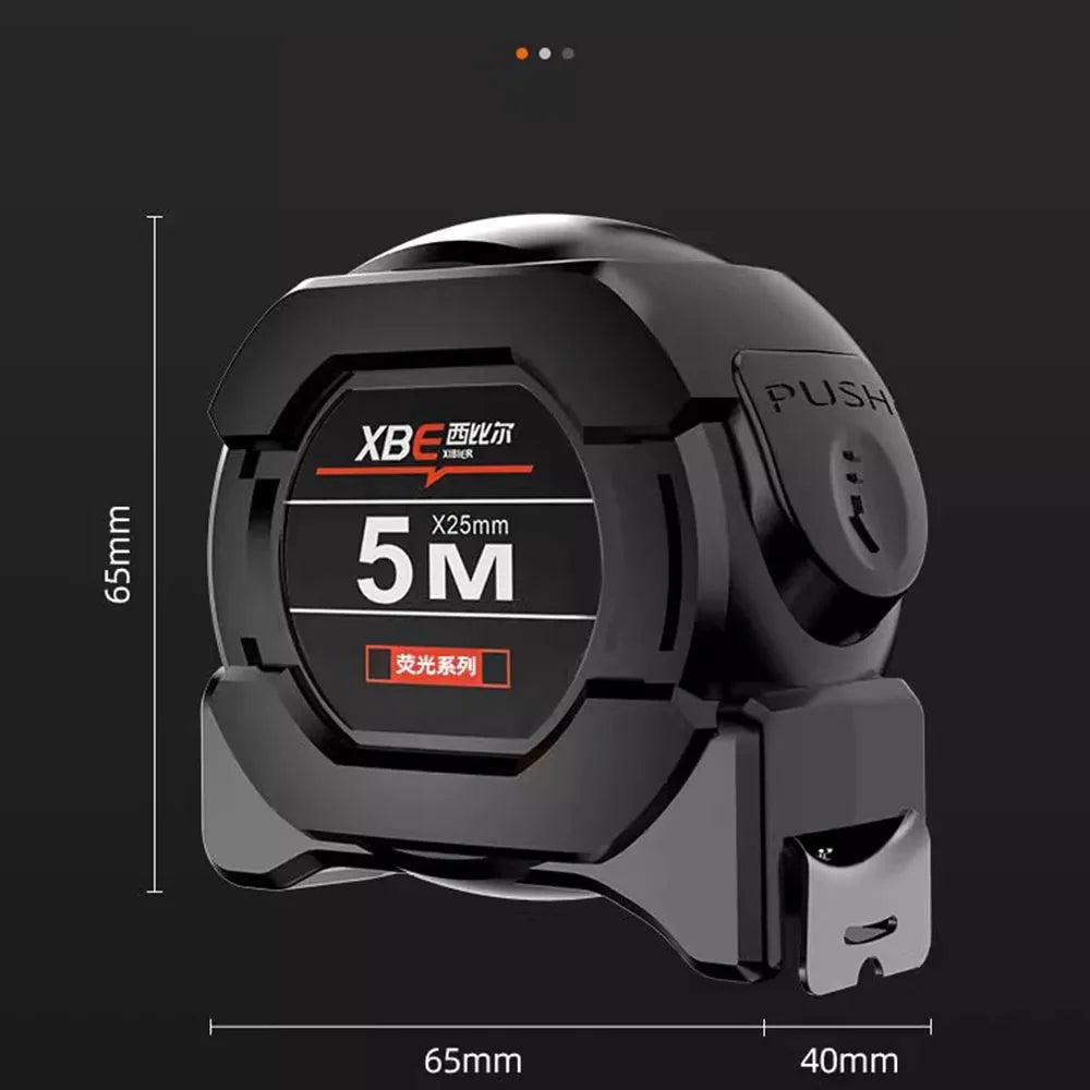 Fluorescerende Stalen Rolmaat