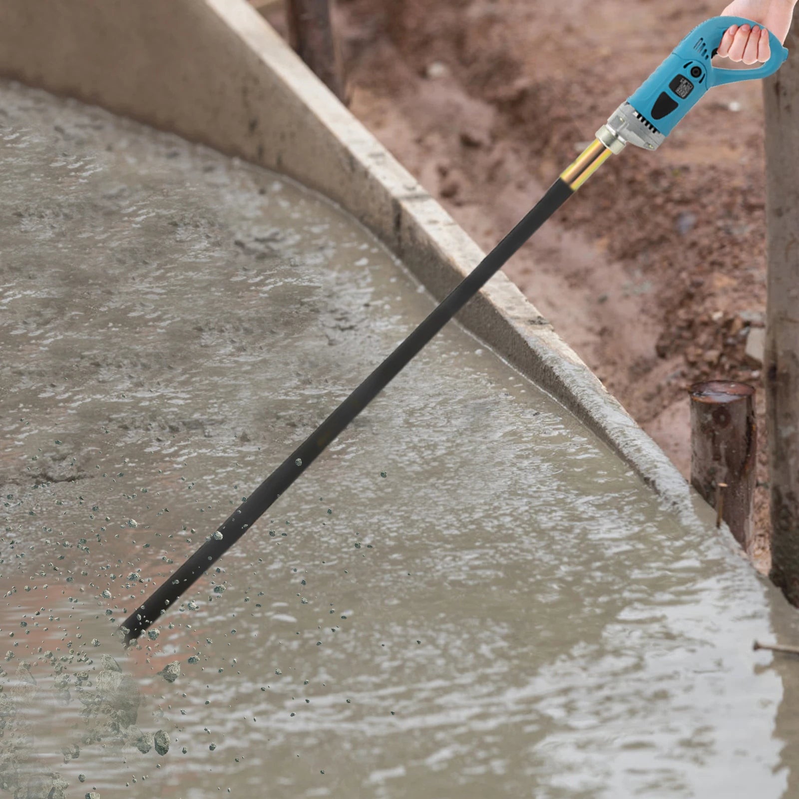 Elektrische Handheld Poker Vibrerende Beton