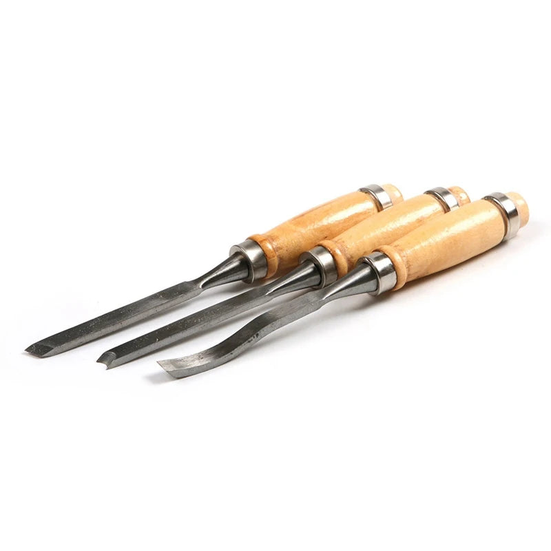 Houtsnijhandbeitel Gereedschapsset