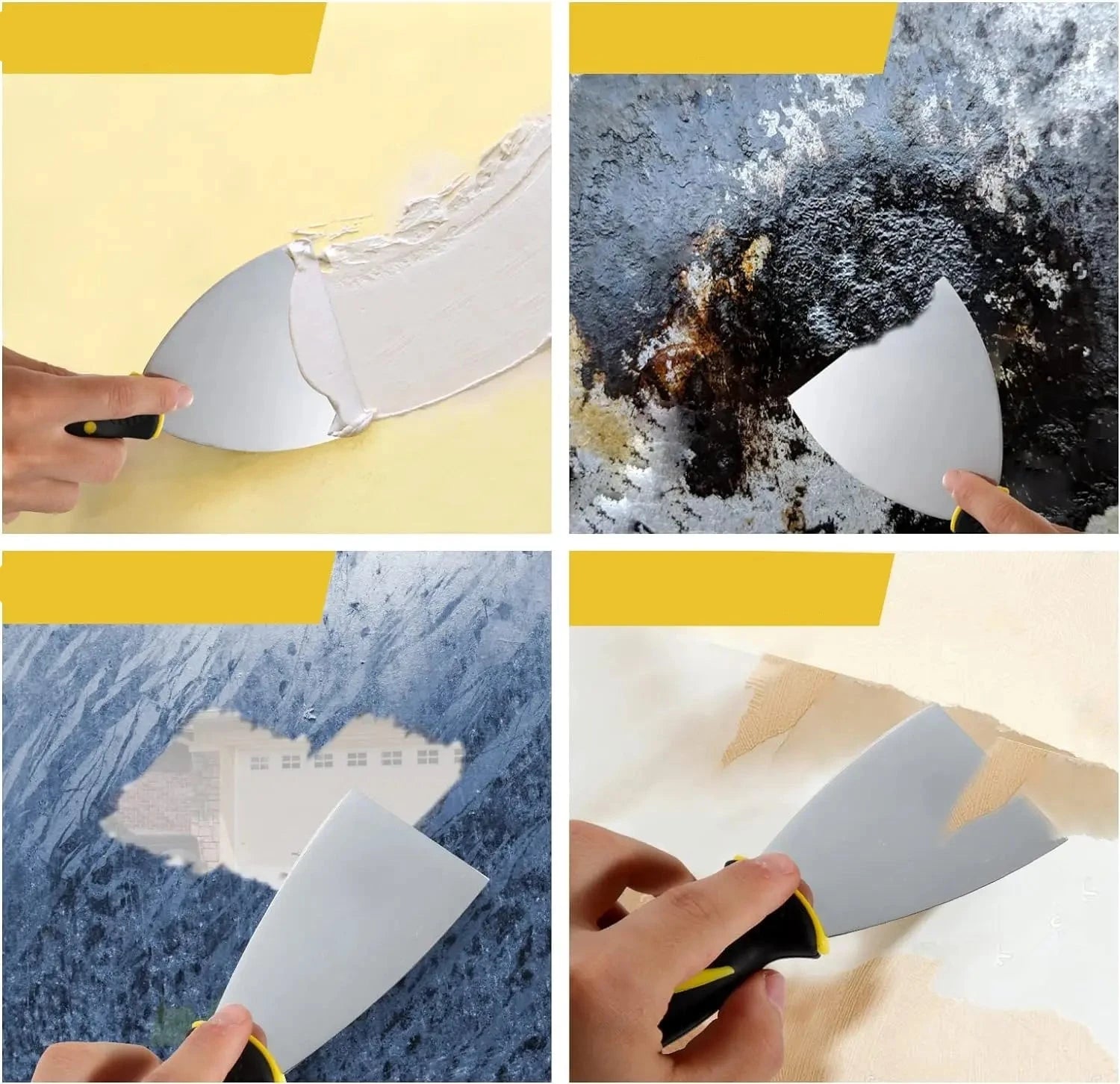 15-in-1 Multifunctionele Plamuurmes Set