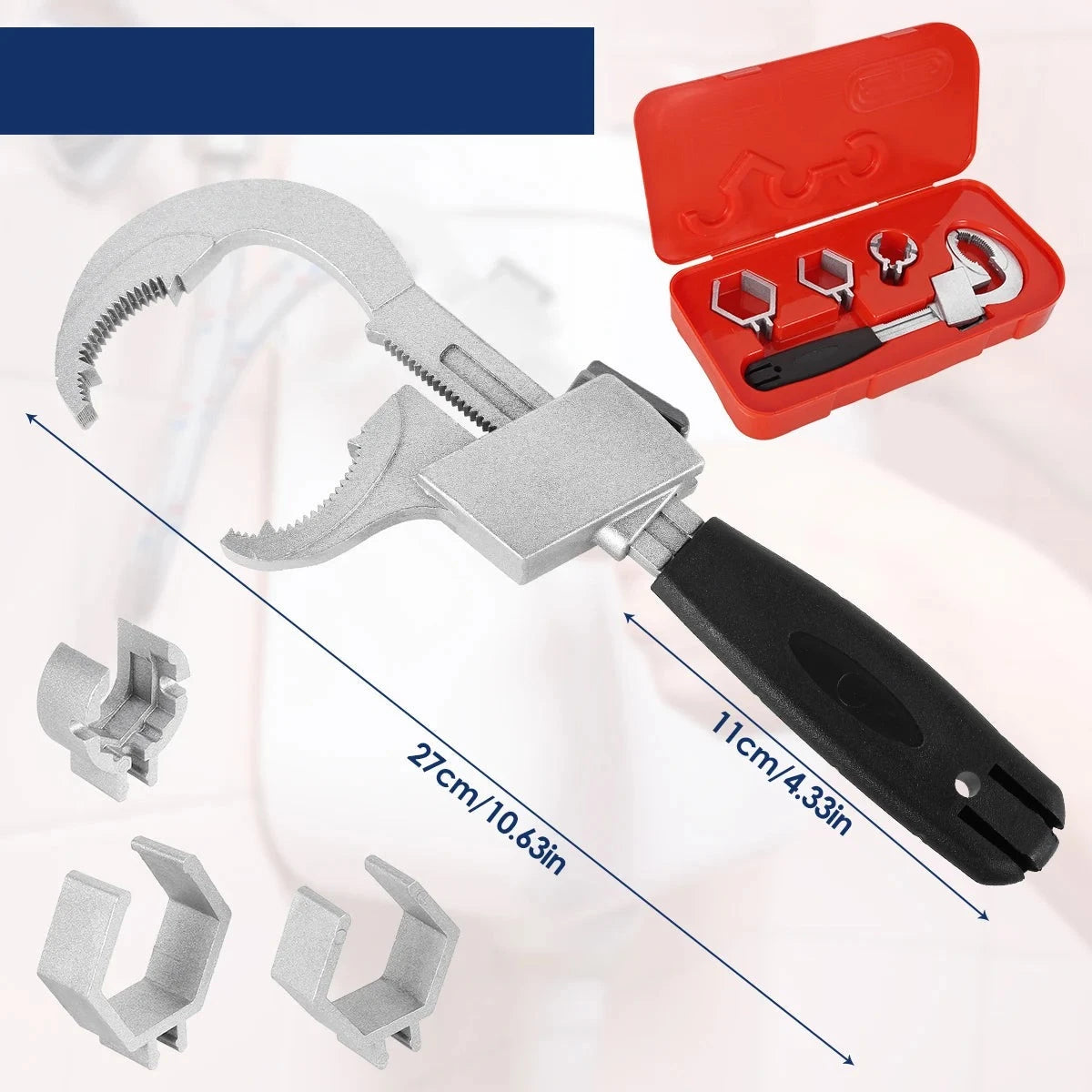 4-in-1 Multifunctionele Kraansleutel