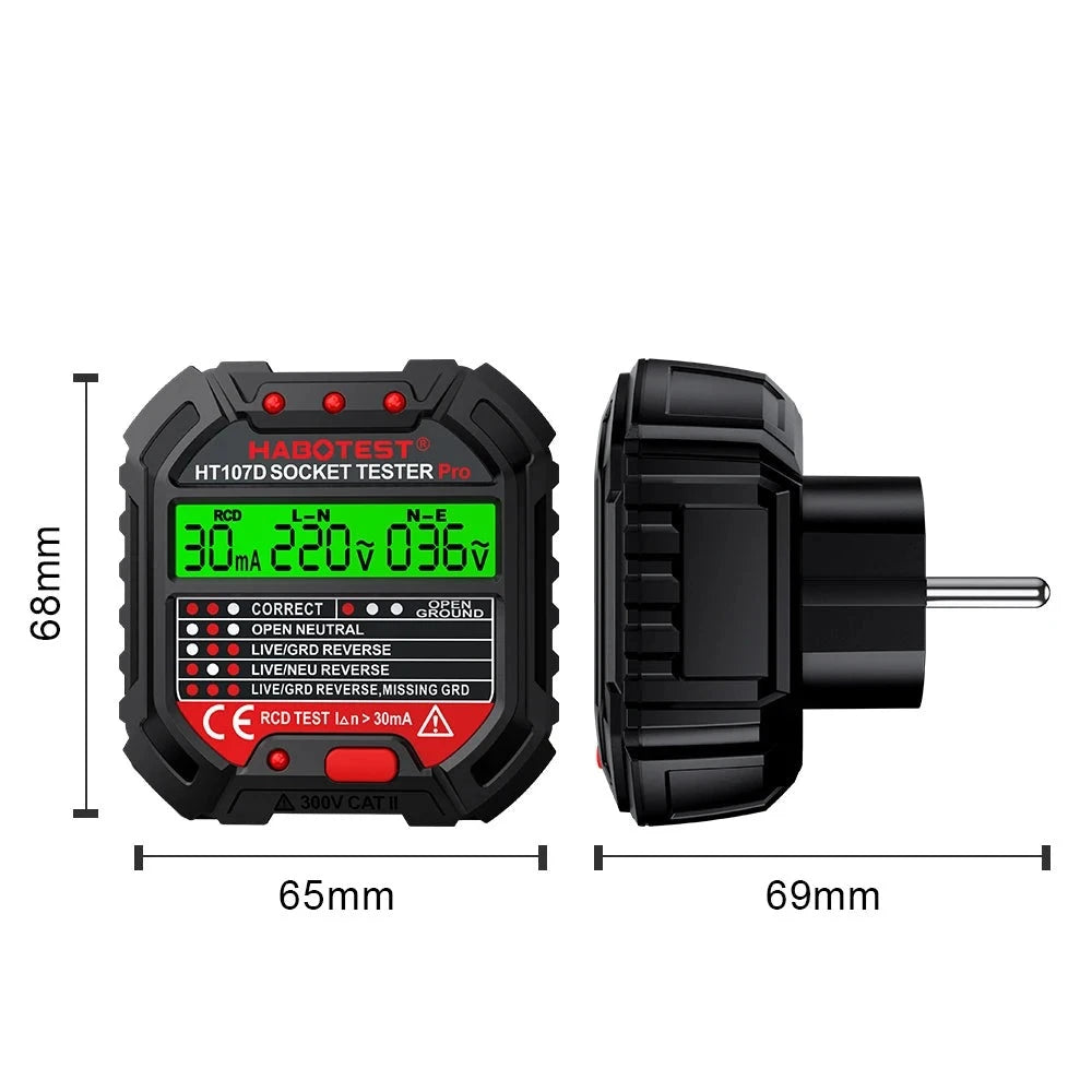 Spanningstest Stopcontactdetector