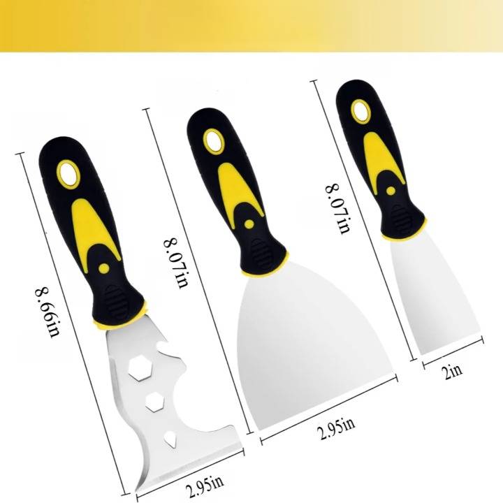 15-in-1 Multifunctionele Plamuurmes Set