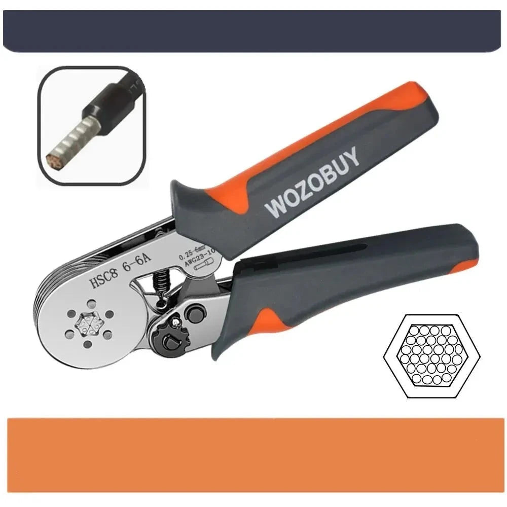 Kabelschoenhulzen Krimpgereedschap
